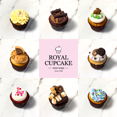 [무료배송] [강남/강동/광진/서초/성동/송파/용산] 로얄 베스트 컵케이크 (Royal Best Cupcakes)